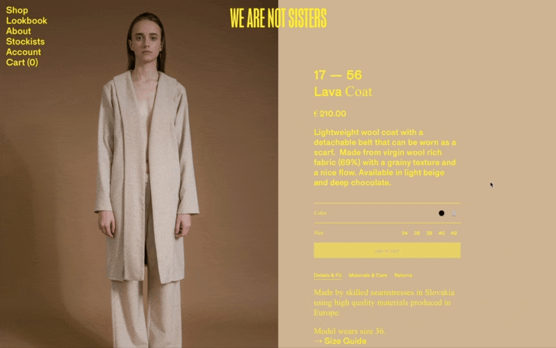 Product Page Updates for We Are Not Sisters